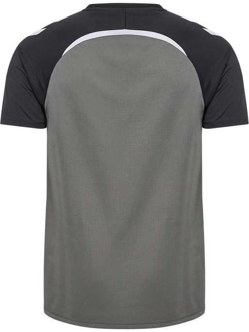 hmlLEAD 2.0 POLO, STEEL GRAY/ASPHALT, packshot