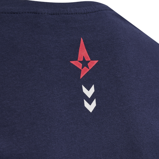 ASTRALIS 21/22 T-SHIRT L/S KIDS, MARINE ASTRALIS 21/22 T-SHIRT L/S KIDS, MARINE, packshot