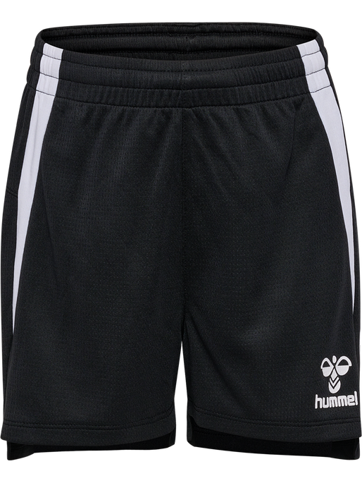 hmlLEAD 2.0 SHORTS KIDS, BLACK, packshot