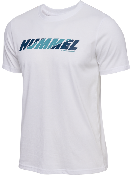 hmlGRAPHIC BOLD LOGO TEE, WHITE hmlGRAPHIC BOLD LOGO TEE, WHITE, packshot