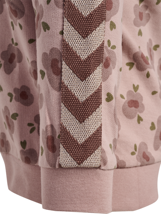 hmlFJORA ZIP JACKET, ADOBE ROSE, packshot