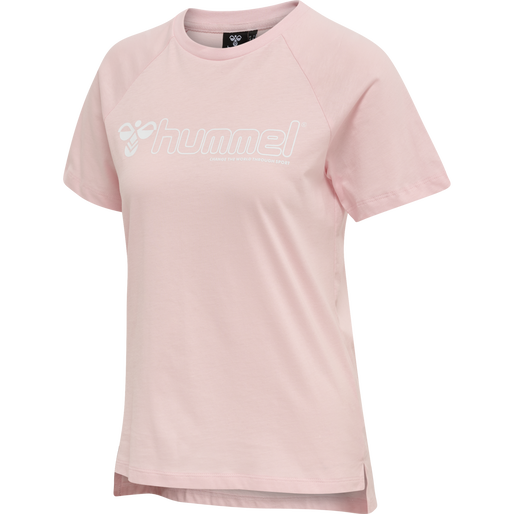 hmlNONI 2.0 T-SHIRT, CHALK PINK, packshot