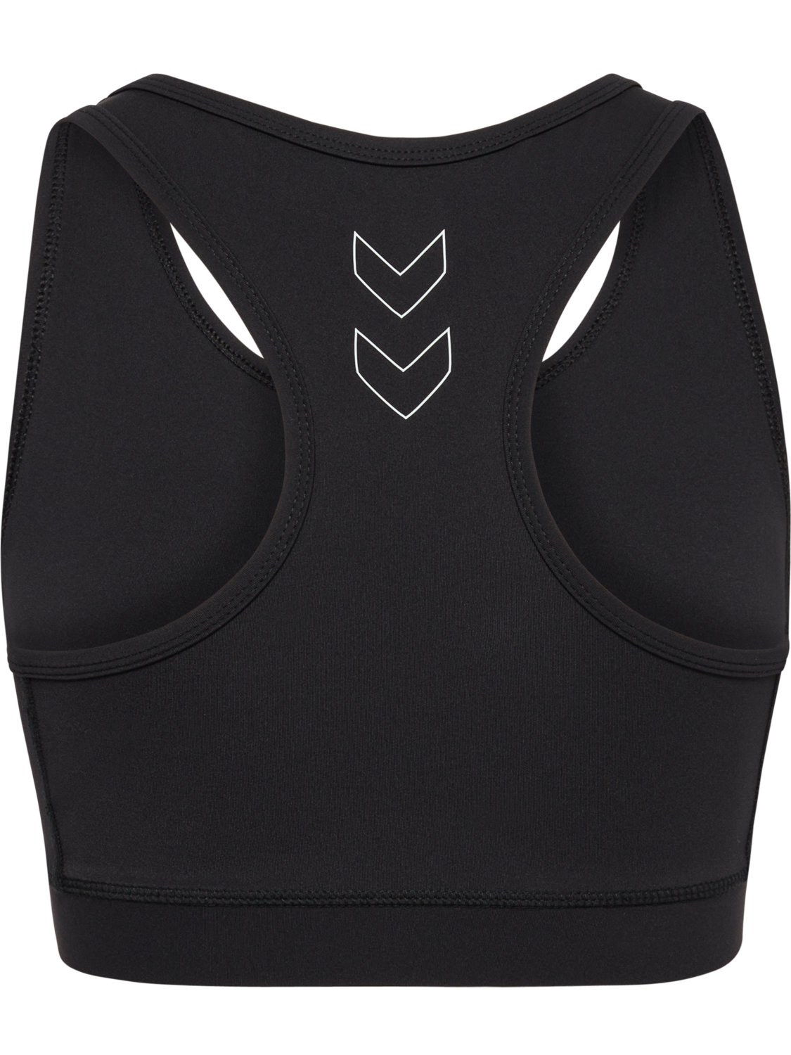 hmlTE FUNDAMENTAL SPORTS BRA, BLACK/WHITE, packshot