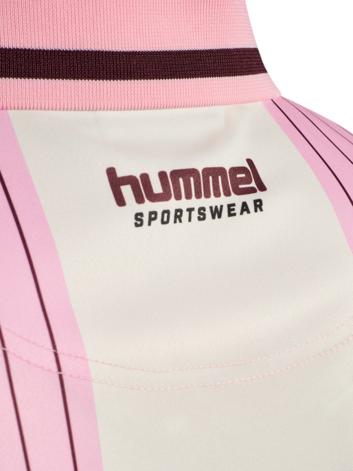 hmlLOOSE FB JERSEY S/S STRIPED, PINK-A-BOO, packshot