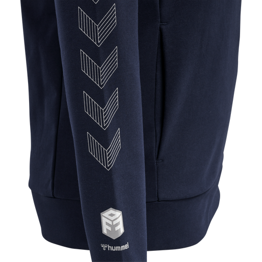 hmlMOVE GRID COTTON SWEATSHIRT WOMA, MARINE, packshot