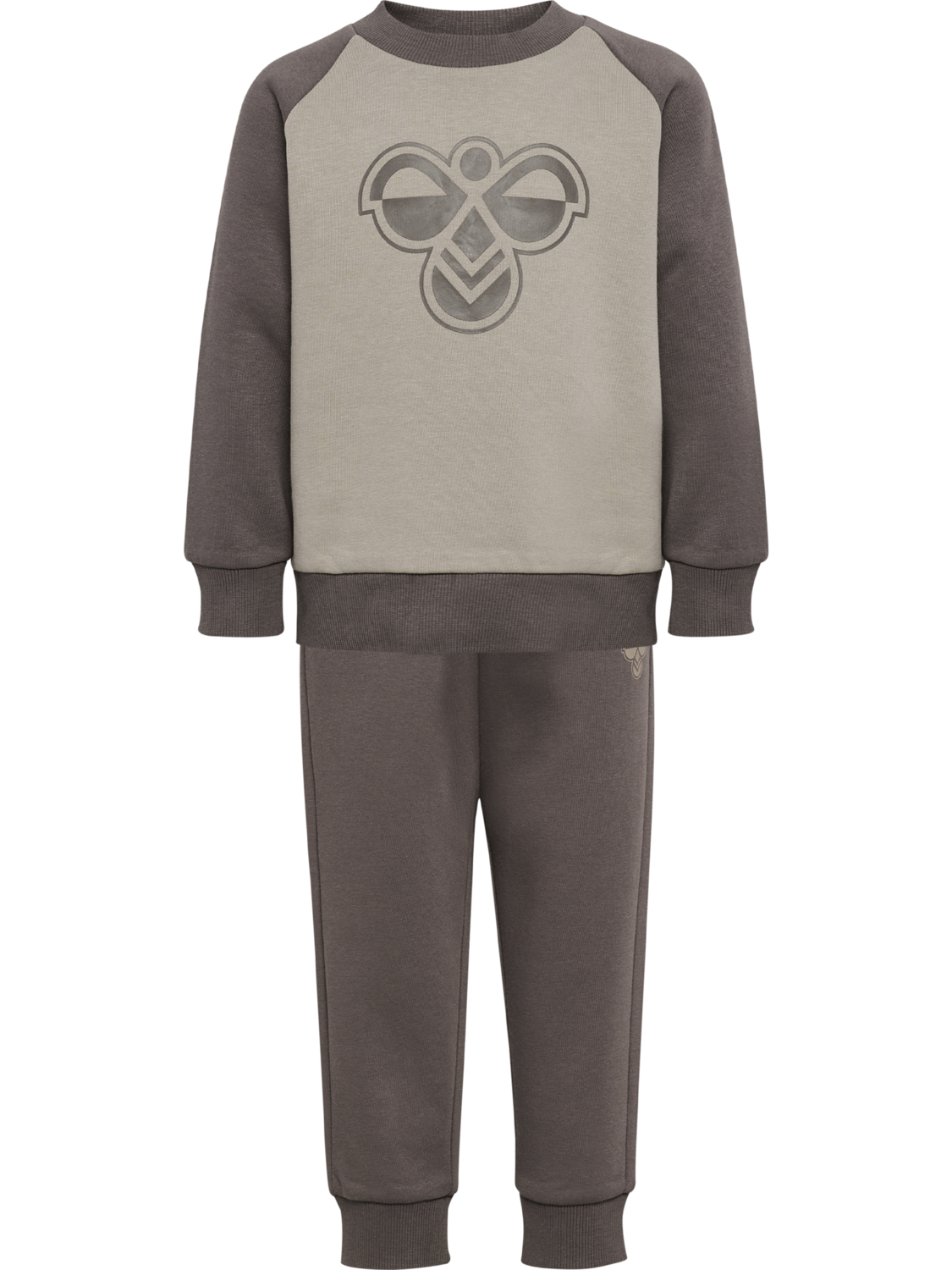 hmlMINI REG BUMBLE SET, DARK GULL GRAY, packshot