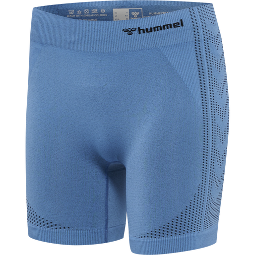 hmlMT SHAPING SEAMLESS MW SHORTS, MARINA, packshot