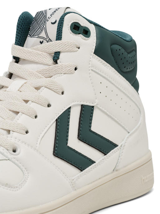 ST POWER PLAY MID PL, MARSHMALLOW/RAIN FOREST, packshot