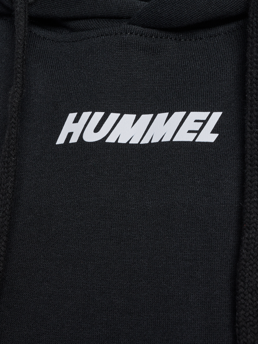 hmlELEMENTAL SHORT HOODIE WOMAN, BLACK hmlELEMENTAL SHORT HOODIE WOMAN, BLACK, packshot