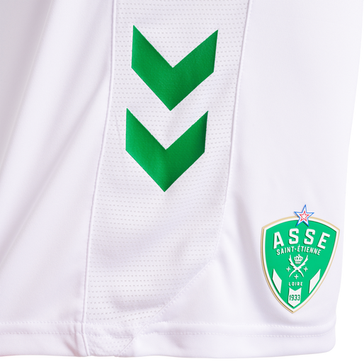 ASSE 22/23 AWAY SHORTS KIDS, WHITE, packshot