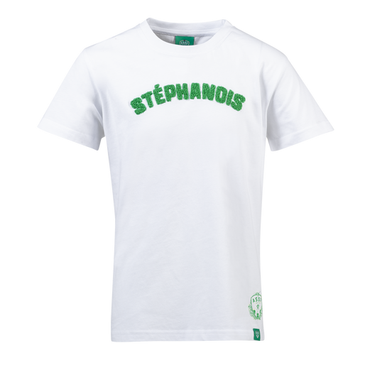 ASSE FAN STEPHANOIS TEE, WHITE, packshot
