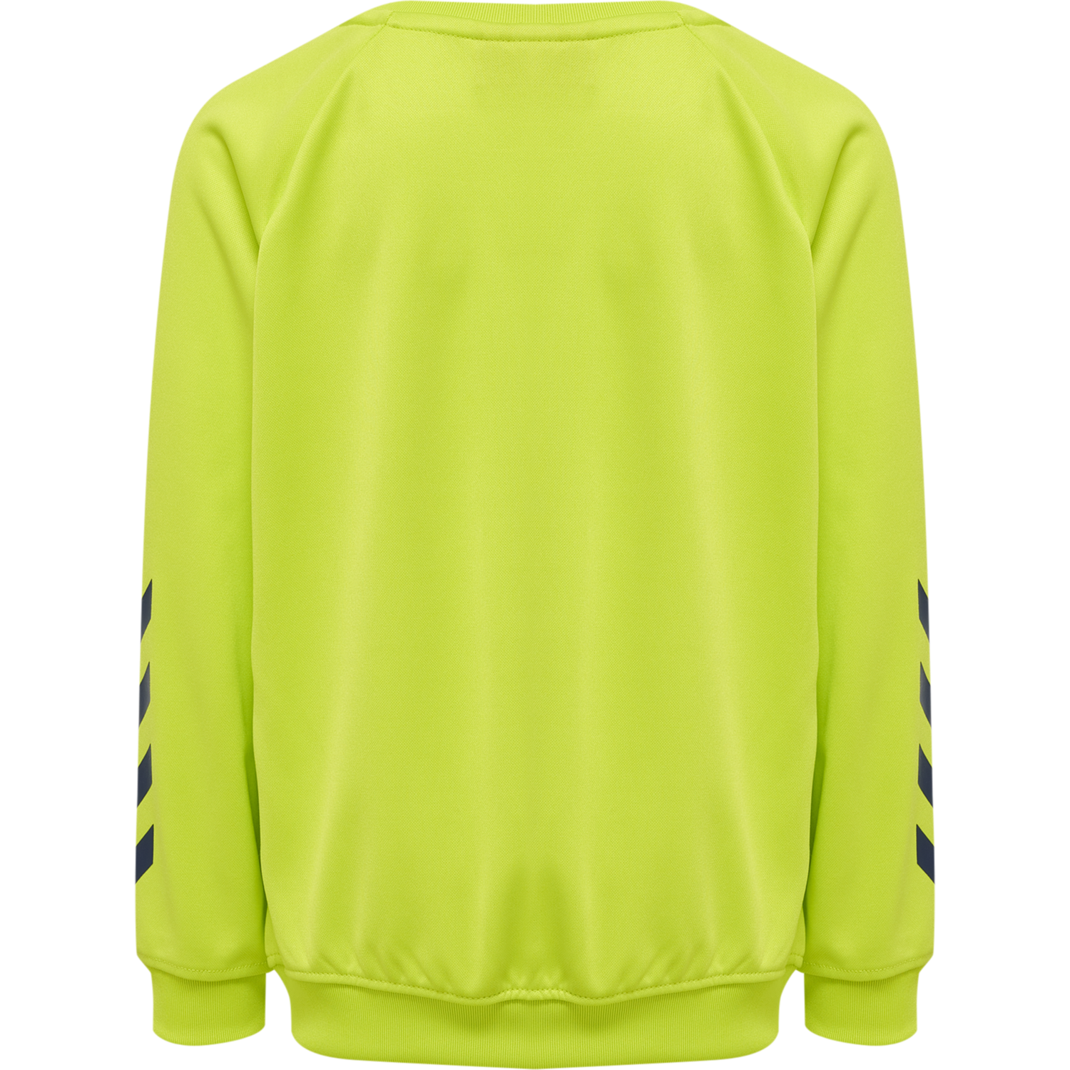 hmlPROMO KIDS POLY SWEATSHIRT, LIME PUNCH, packshot