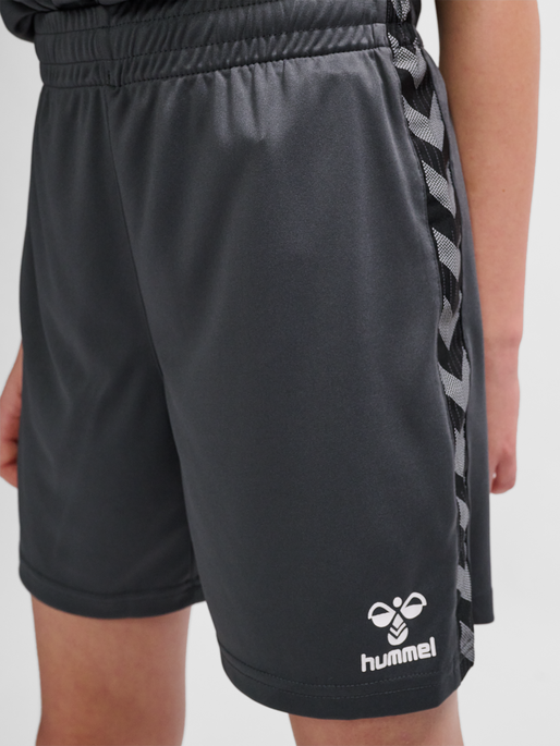 hmlAUTHENTIC PL SHORTS KIDS, ASPHALT, model