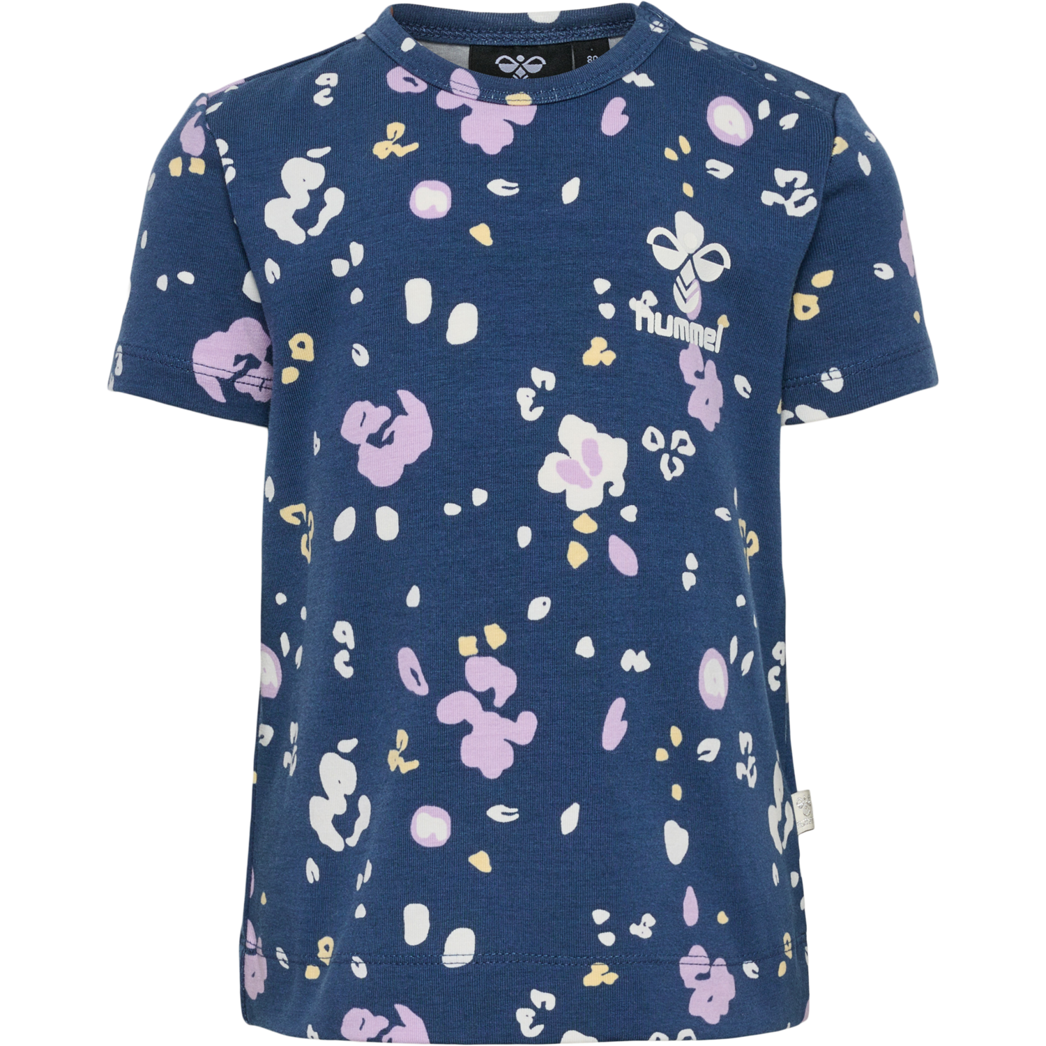 hmlHAPPY T-SHIRT S/S, SARGASSO SEA, packshot