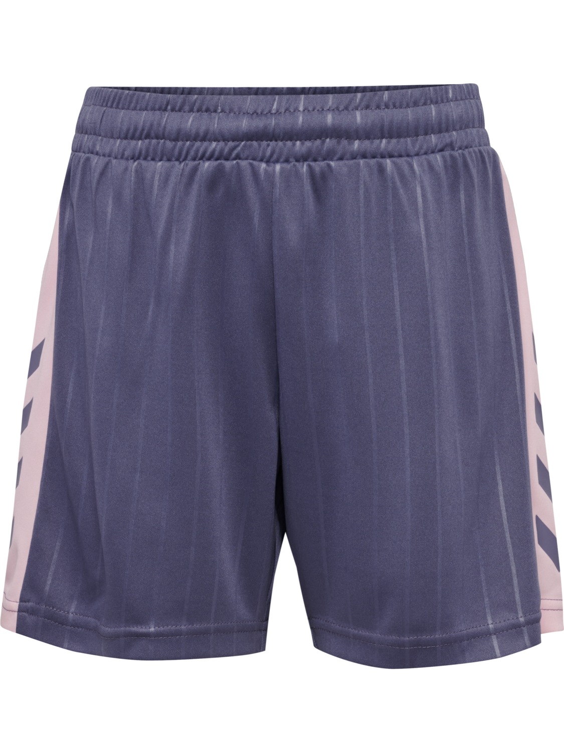 hmlJR GOAL STRIPE SHORTS, HERON, packshot