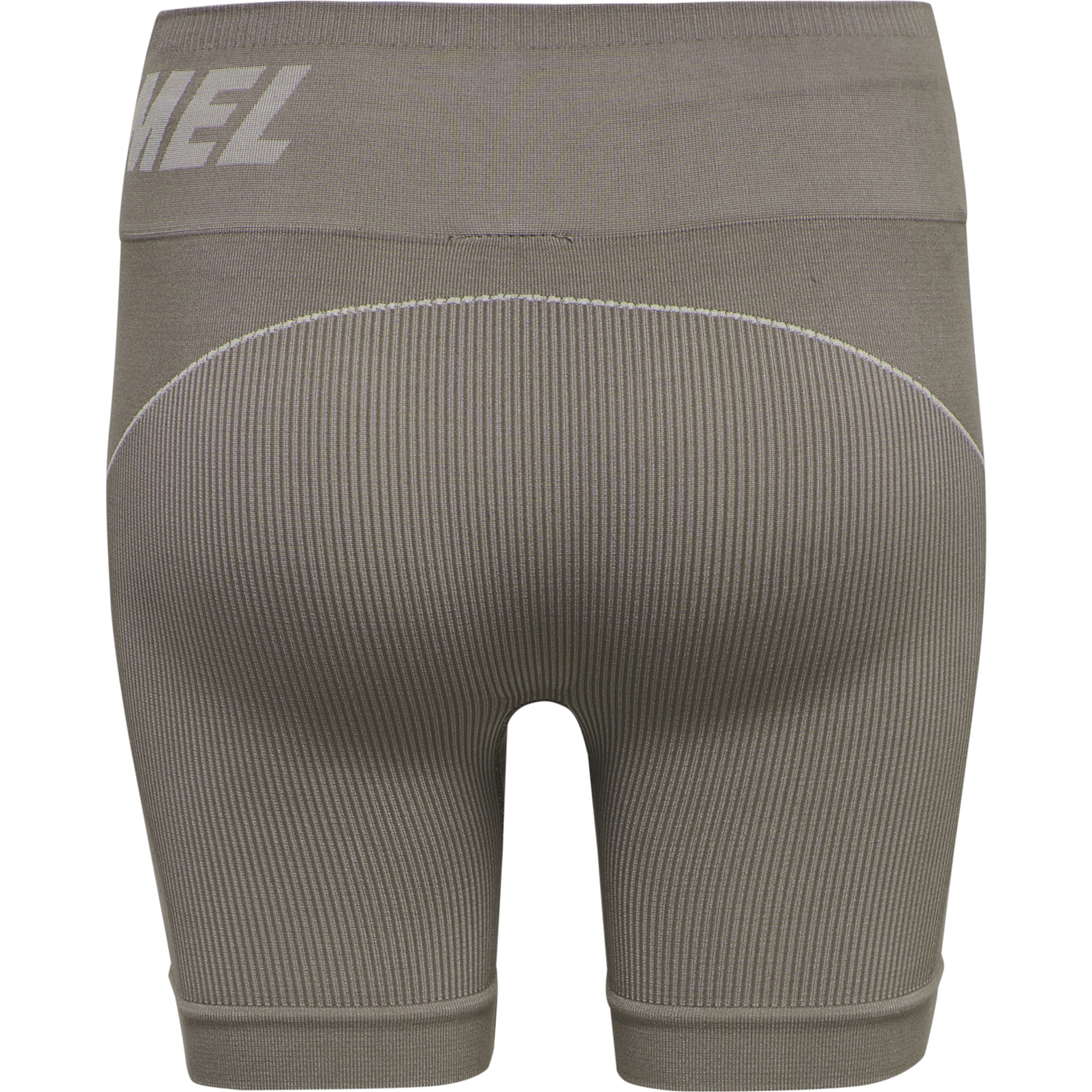 hmlTE CHRISTEL SEAMLESS SHORTS, CHATEAU GRAY/DRIFTWOOD MELANGE, packshot