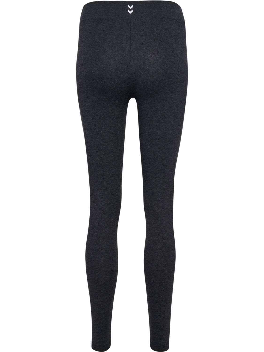 hmlPULSE LOGO MW TIGHTS, BLACK MELANGE, packshot