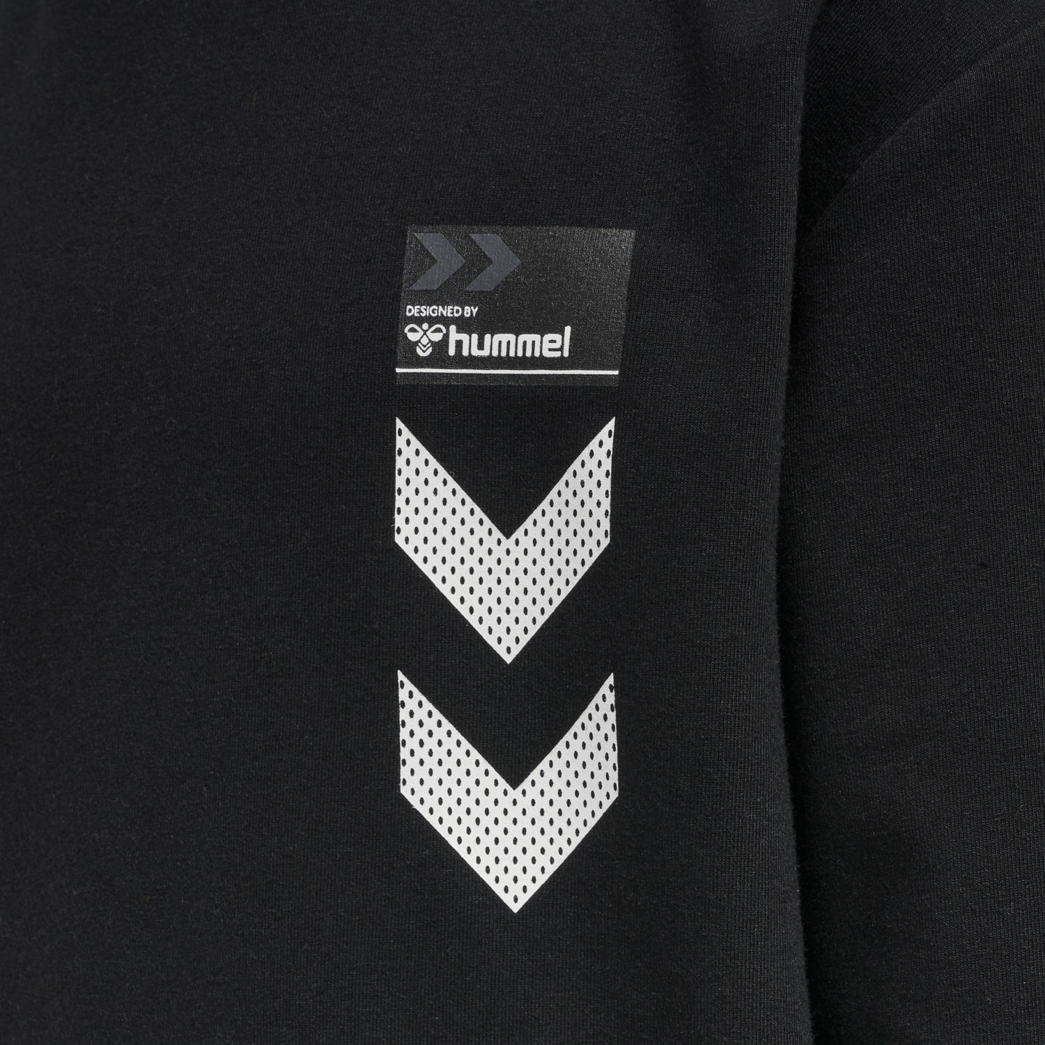 hmlWIMB SWEATSHIRT, BLACK, packshot
