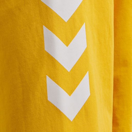 HMLGO COTTON SWEATSHIRT, SPORTS YELLOW, packshot