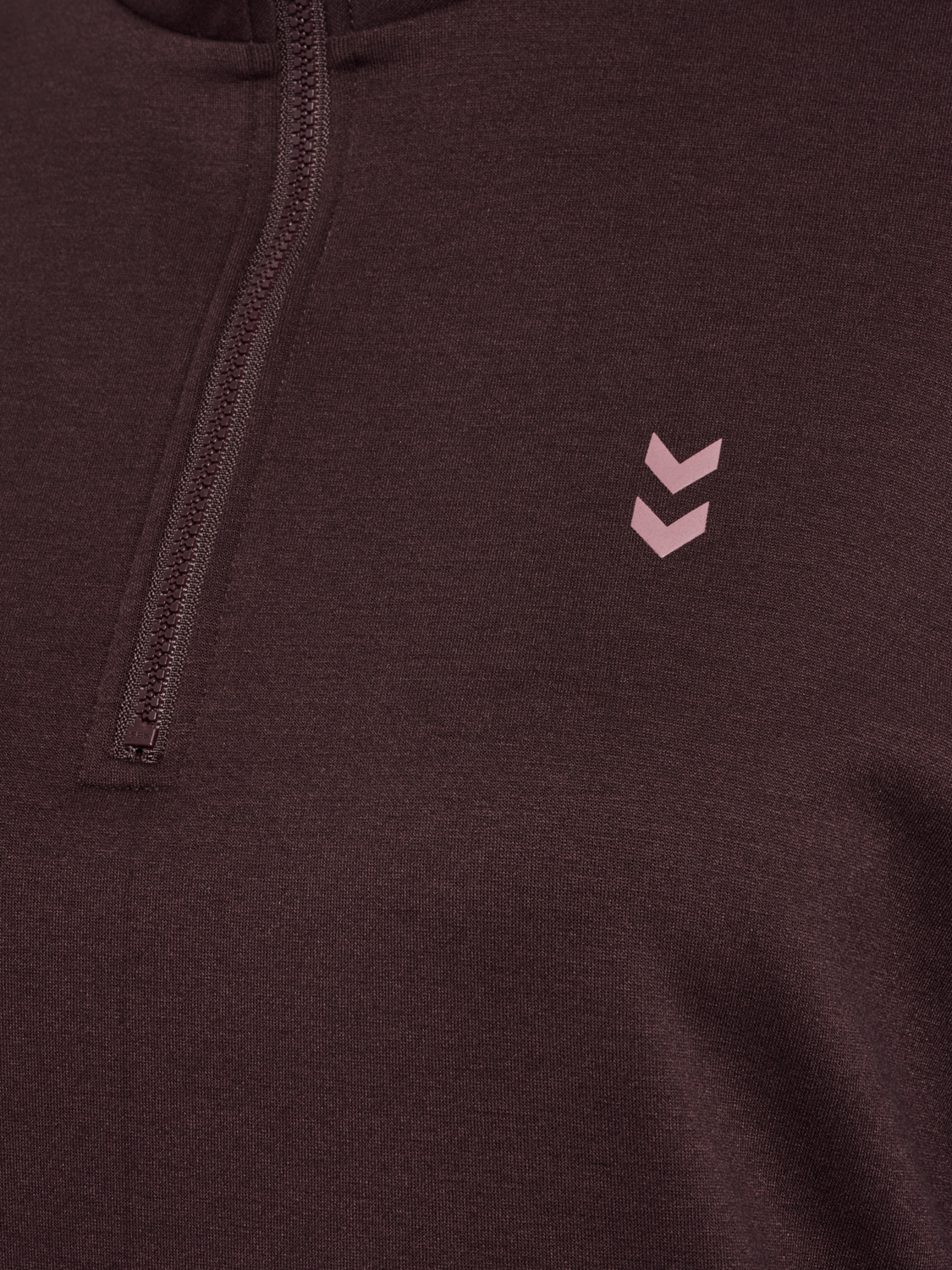 hmlYOGA SOFT HALFZIP W JACKET, FUDGE, packshot