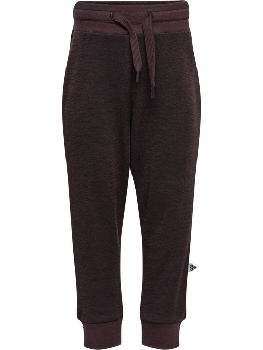 hmlMINI WOOL PANTS, AFTER DARK, packshot