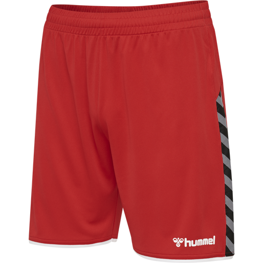 hmlAUTHENTIC KIDS POLY SHORTS, TRUE RED, packshot