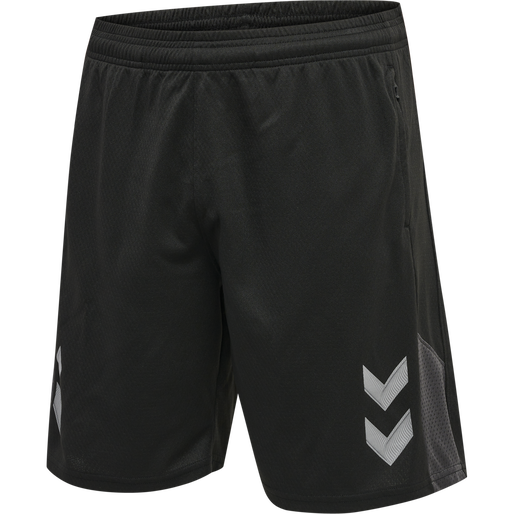 hmlLEAD TRAINER SHORTS, BLACK hmlLEAD TRAINER SHORTS, BLACK, packshot