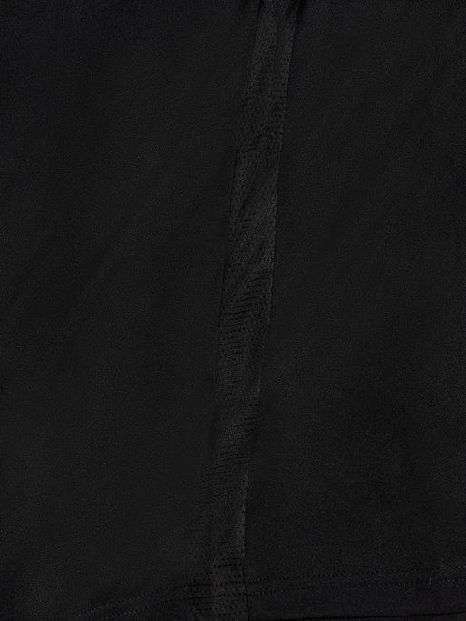 FFHB NEW REFEREE JERSEY S/S WO, BLACK WO SPONSOR, packshot