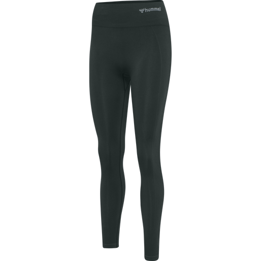 hmlTIF SEAMLESS HIGH WAIST TIGHTS, DARKEST SPRUCE, packshot