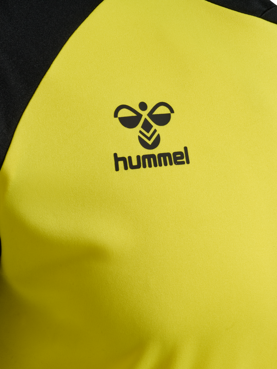 hmlMATCH LEAGUE JERSEY S/S, BLAZING YELLOW/BLACK, packshot