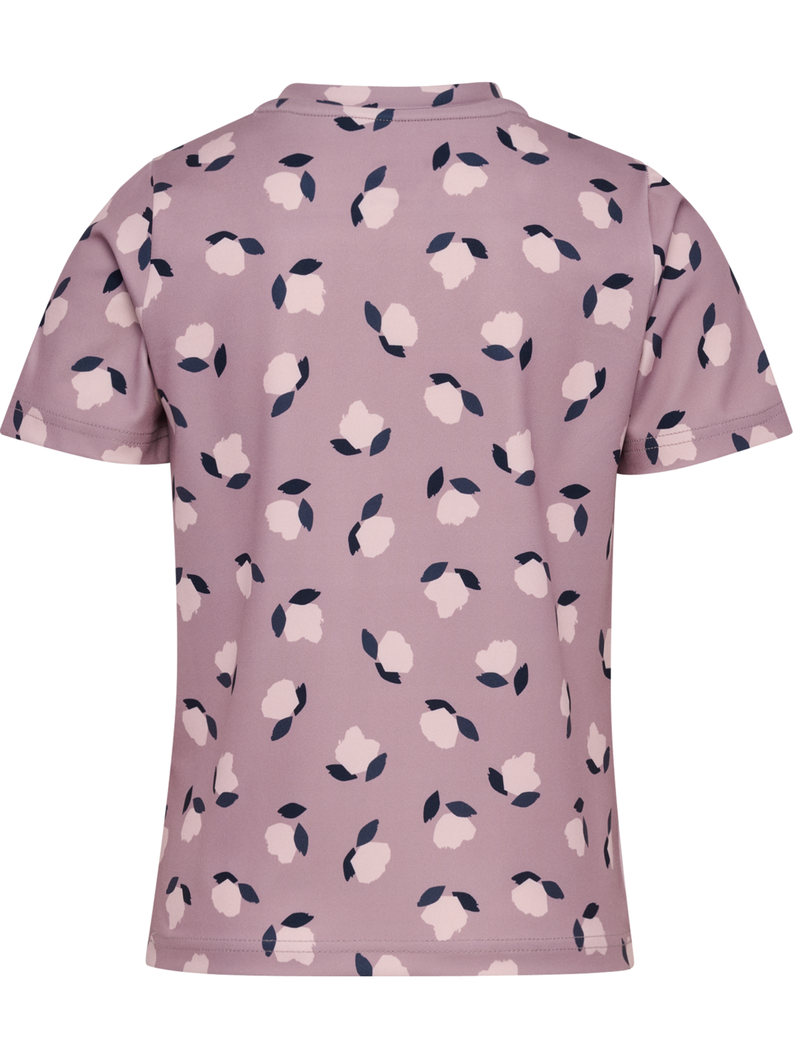 hmlJR FITTED AOP GYM T-SHIRT S/S, SEA FOG, packshot
