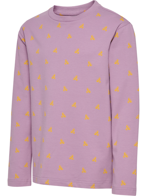 hmlMUSSE T-SHIRT L/S, LAVENDER MIST, packshot