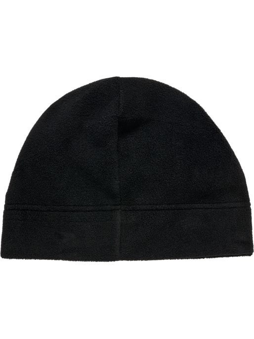 hmlFLEECE BEANIE, BLACK, packshot