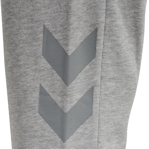 hmlLEGACY WOMAN TAPERED PANTS, GREY MELANGE hmlLEGACY WOMAN TAPERED PANTS, GREY MELANGE, packshot