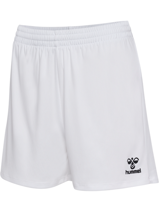 hmlESSENTIAL SHORTS WOMAN, WHITE hmlESSENTIAL SHORTS WOMAN, WHITE, packshot