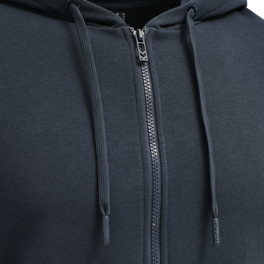 hmlLEGACY ZIP HOODIE, BLUE NIGHTS, packshot