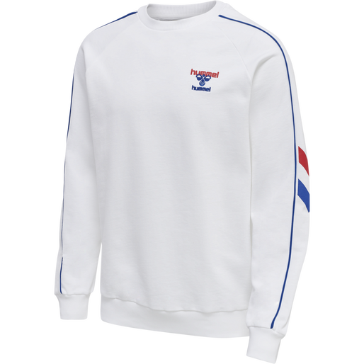 hmlIC DURBAN SWEATSHIRT, WHITE, packshot