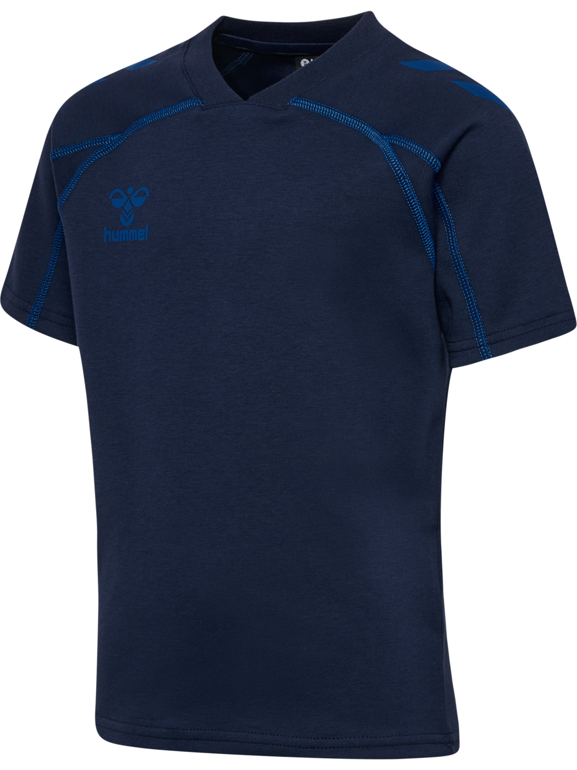 hmlMOVE 2.0 T-SHIRT S/S KIDS, MARINE, packshot