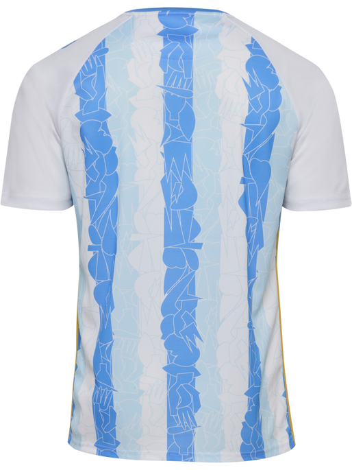 MCF 24/25 CELEBRATION JERSEY S/S, AZURE BLUE UNSPONSORED, packshot