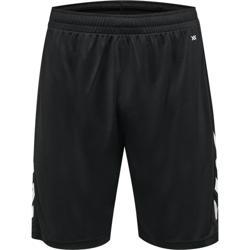 hmlCORE XK POLY SHORTS, BLACK hmlCORE XK POLY SHORTS, BLACK, packshot