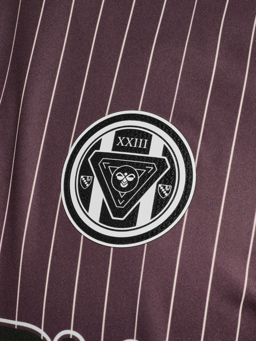 hmlLOOSE JERSEY SS STRIPE TOPSCORER, VINEYARD WINE hmlLOOSE JERSEY SS STRIPE TOPSCORER, VINEYARD WINE, packshot
