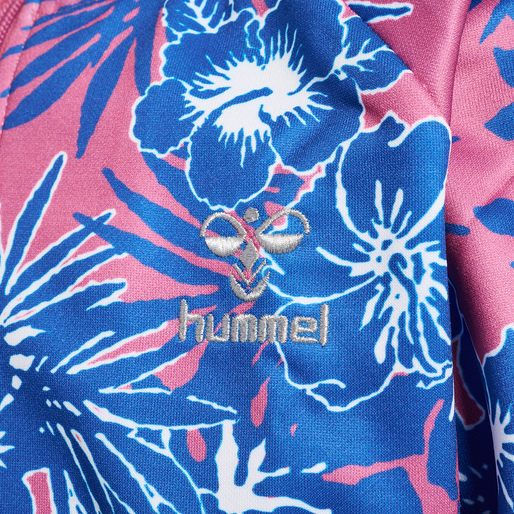 hmlFLOWERY ZIP JACKET, HEATHER ROSE, packshot