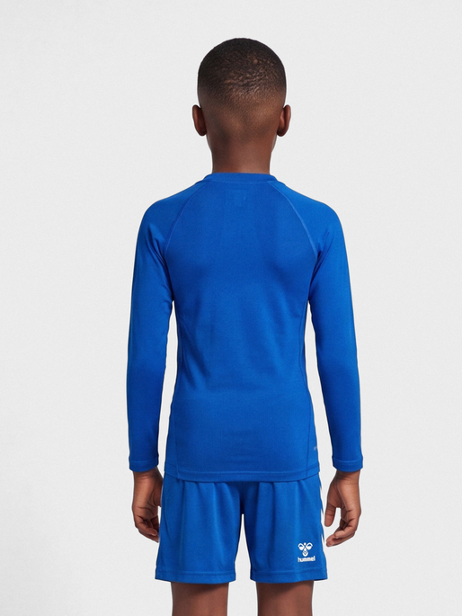 hmlBL PERFORMANCE TEE L/S KIDS, TRUE BLUE, model