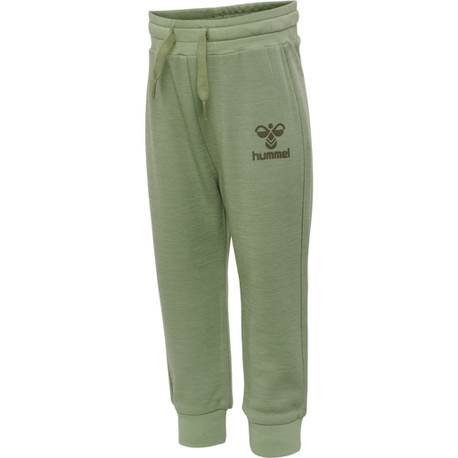 hmlDALLAS PANTS, OIL GREEN, packshot