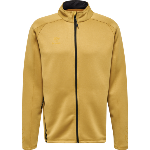 hmlCIMA XK ZIP JACKET, ANTIQUE GOLD, packshot