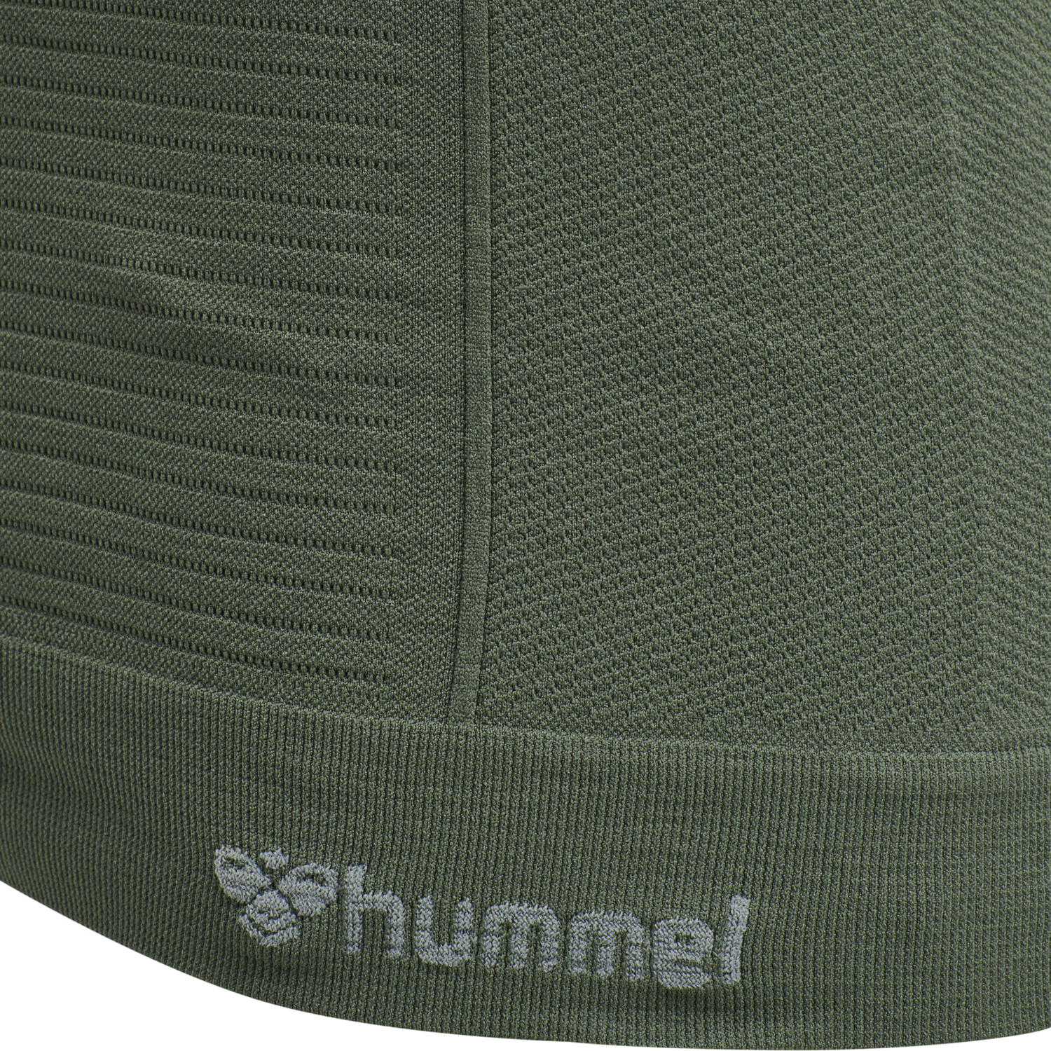 hmlSTROKE SEAMLESS T-SHIRT, THYME, packshot