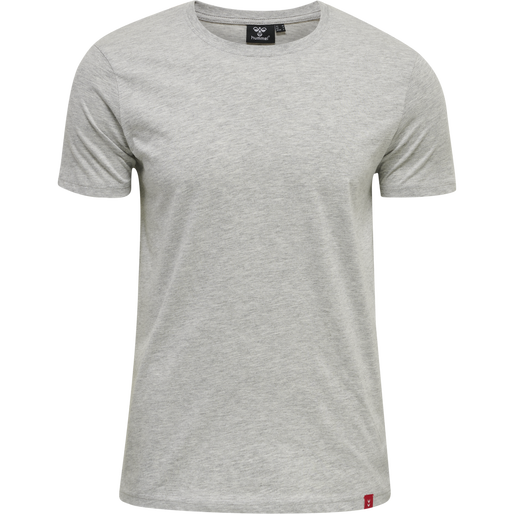 hmlLEGACY 2-PACK T-SHIRT, GREY MELANGE, packshot