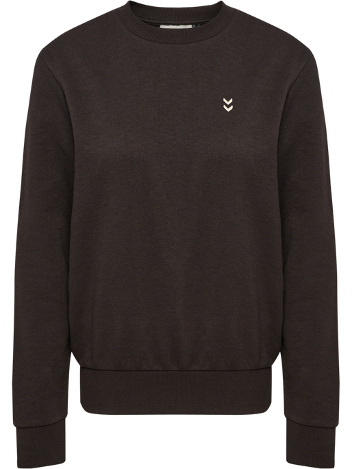 hmlPULSE W SWEAT CREWNECK, AFTER DARK, packshot