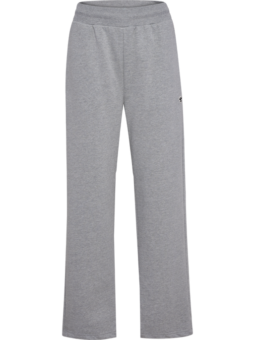 hmlLOOSE W SWEATPANTS BEE, GREY MELANGE, packshot