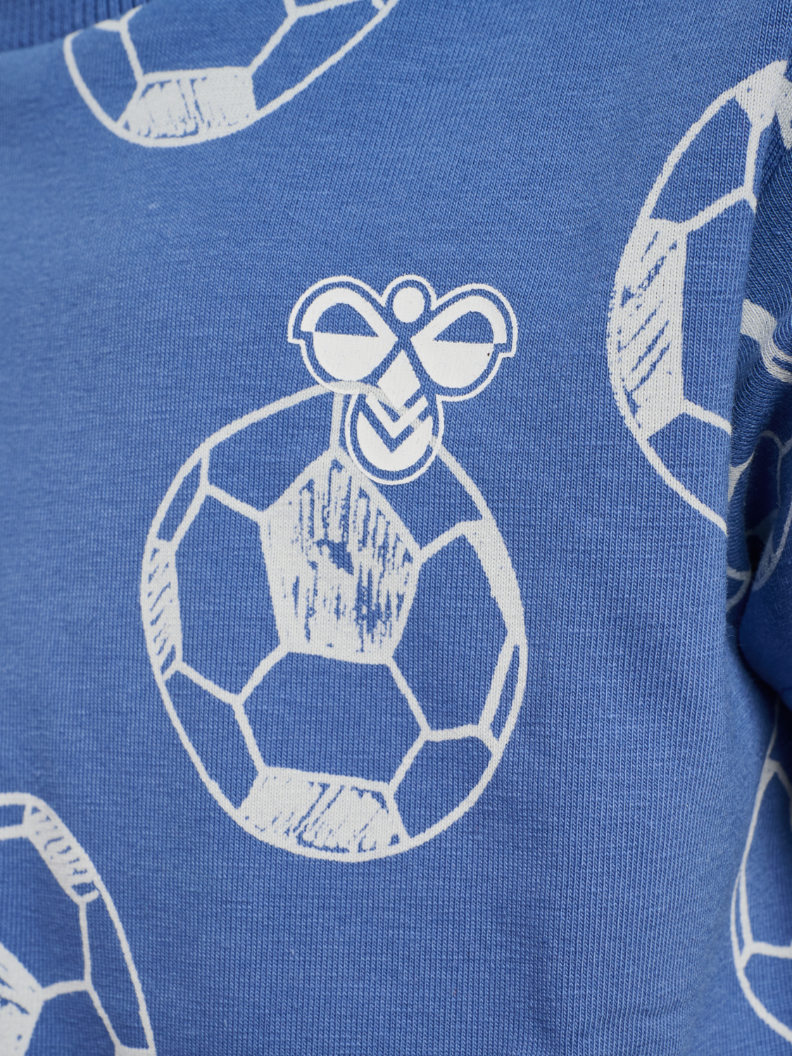 hmlMINI LOOSE AOP T-SHIRT S/S, DUTCH BLUE, packshot